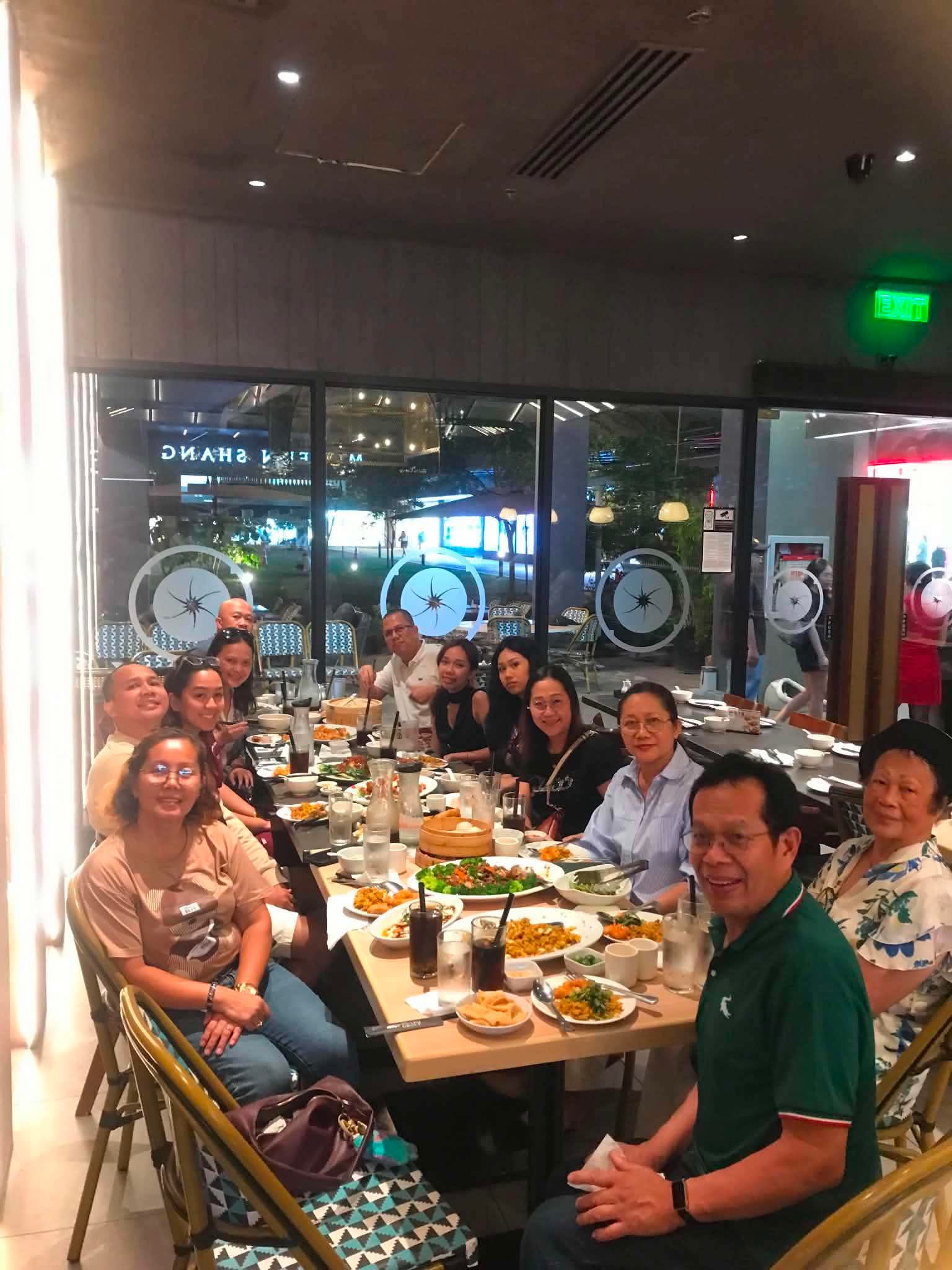 Restaurant gathering