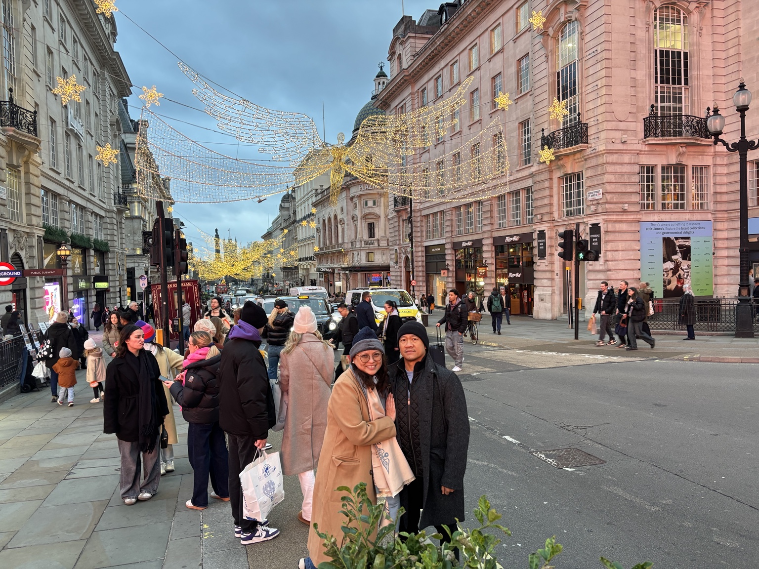 Elsbeth and Nathaniel in London